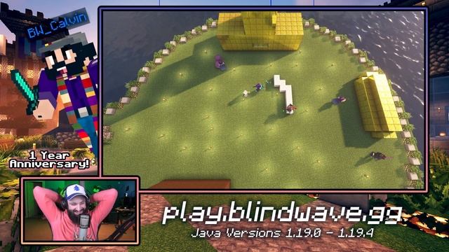 Making Blind Wave's logo is IMPOSSIBLE! - Minecraft w/ Calvin смотреть онлайн