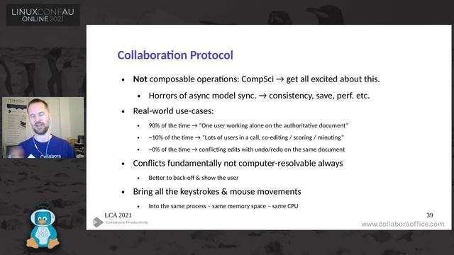 "Collabora Online & Mobile" - Michael Meeks (LCA 2021 Online) смотреть онлайн