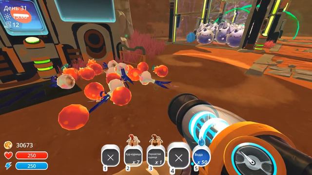 ПОЯВИЛИСЬ ДЕНЬГИ. АПГРЕЙД ФЕРМЫ | E№9 Slime Rancher (СЛАЙМОВОД) смотреть онлайн