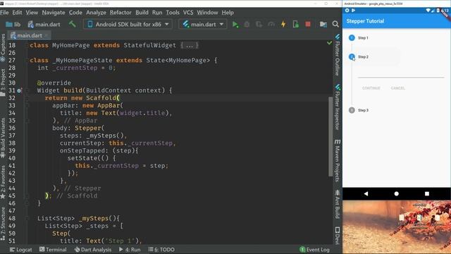 Flutter: Stepper Tutorial | EASY смотреть онлайн