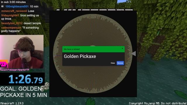 Speedrunning RANDOM Minecraft Items + Hitting 300k on Twitch camman18 Full Twitch VOD смотреть онлайн