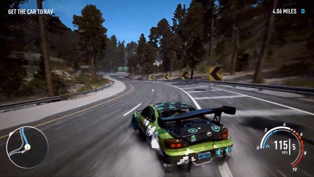 Need For Speed Payback Abandoned Car Location Guide & Game play -- AKI KIMURA NOISE BOMB SILVIA #4 смотреть онлайн
