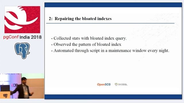 PGConf India 2018 Rajesh Madiwale Self Healing PostgreSQL with Predictive Analysis смотреть онлайн
