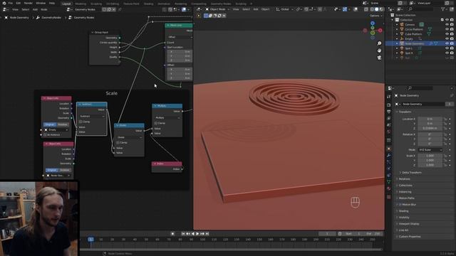 Blender #2 Зацикленная процедурная анимация смотреть онлайн