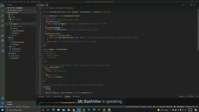 GraphQL - 3 - dars - Schema va Resolver - davomi смотреть онлайн