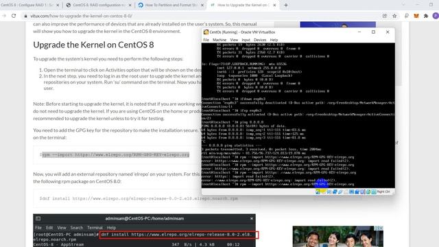Kernel Service and Configuration in centos 8 смотреть онлайн