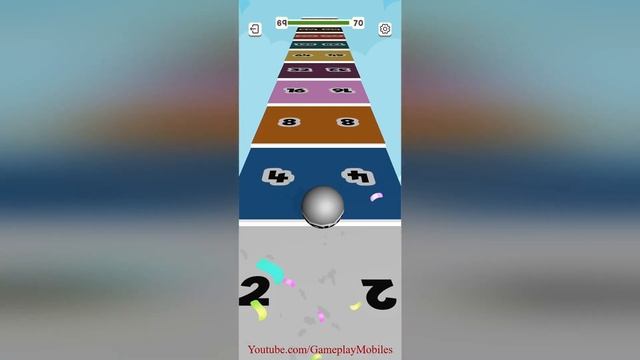 Runner Merge Balls 2048 - Gameplay Walkthrough - Levels 61-80 смотреть онлайн