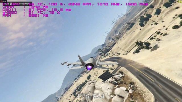 GTA V Benchmark Test - Intel Pentium g4560 3.5Ghz (i3), AMD R7 360 2GB, 8GB RAM смотреть онлайн