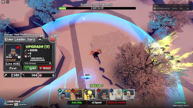 The FULL Ninja Warriors Team is BROKEN Now in Anime World Tower Defense смотреть онлайн