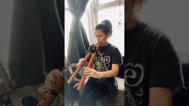 Native American Style Double Flute | Imbolc Blessings смотреть онлайн