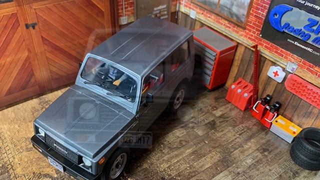 1/24 RC SUZUKI JIMNY SAMURAI MICRO CRAWLER смотреть онлайн