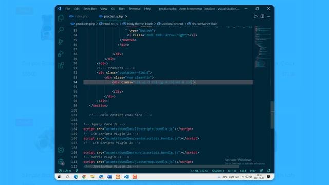 CREATE AN E-COMMERCE ADMIN PANEL WITH SCSS, JQUERY AND BOOSTRAP CSS смотреть онлайн