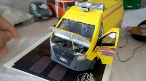 ГАЗель NEXT "Скорая" (Творчество из картона)