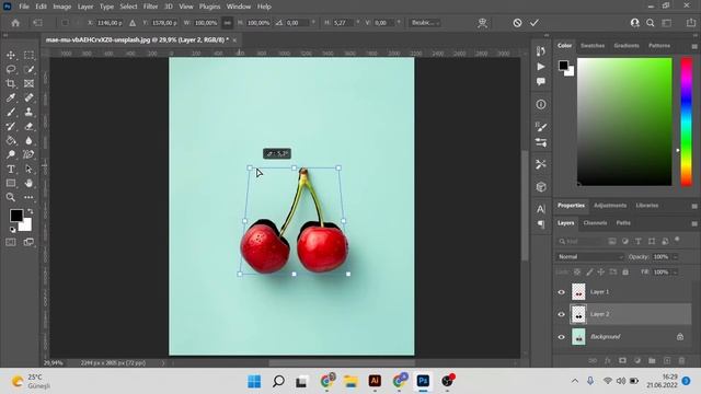 PHOTOSHOP NESNELERE GERÇEKÇİ GÖLGELENDİRME VERMEK - GERÇEKÇİ GÖLGE OLUŞTURMA смотреть онлайн