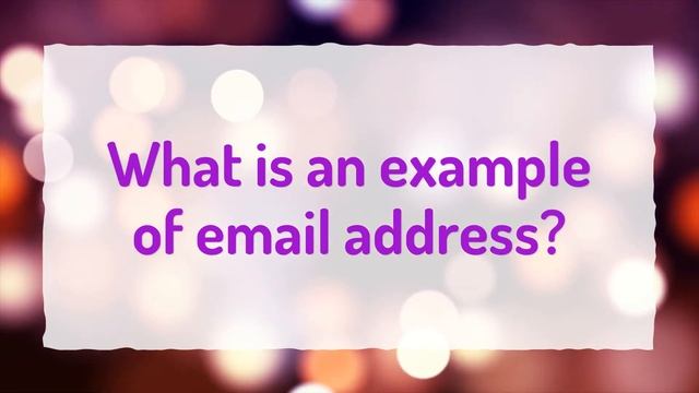 What is the difference between email and email address? смотреть онлайн