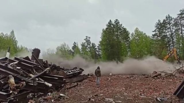 Демонтаж дымовой трубы 40 м смотреть онлайн