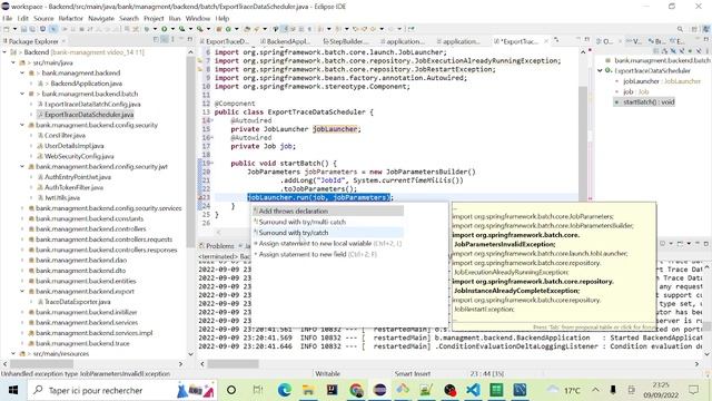 15# Spring Batch (Java 11 & Angular 14) смотреть онлайн