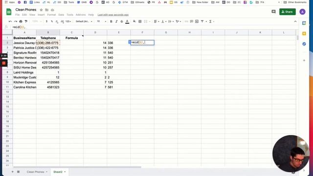 A Simple Google Sheets Solution To Format Phone Numbers For Facebook Custom Audience Upload смотреть онлайн