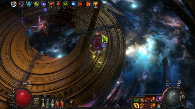 [3.20] Path of Exile - SSF Sanctum 55m DPS Glacial Hammer - Quick Uber Maven смотреть онлайн