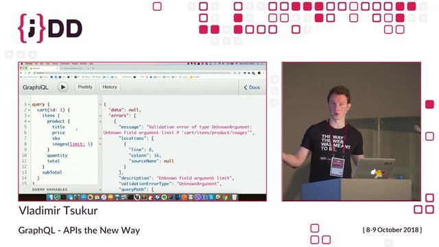 JDD 2018: GraphQL - APIs the New Way by Vladimir Tsukur смотреть онлайн