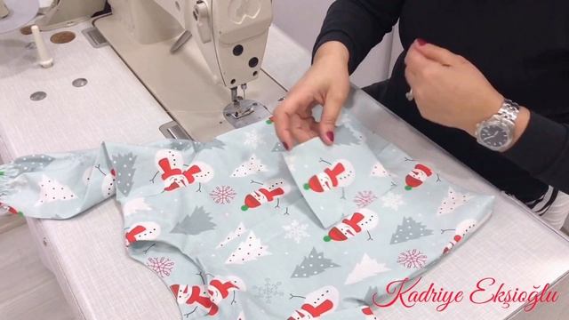 Snowman Patterned Babynest Quilt and Pajamas | Kardan Adam Desenli Kundak Yorgan (PART 2) смотреть онлайн