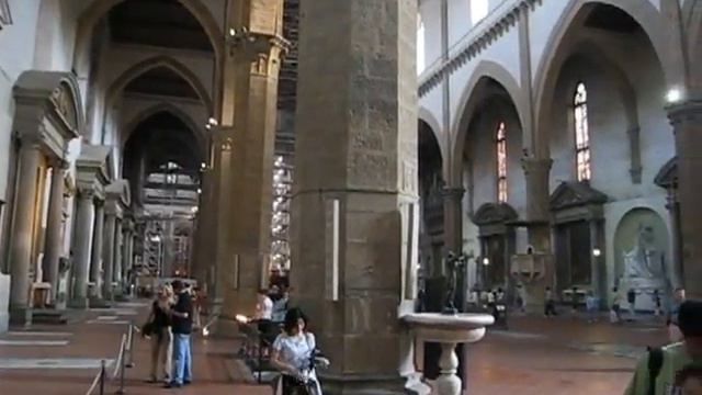 Santa Croce in Florence a few years ago смотреть онлайн