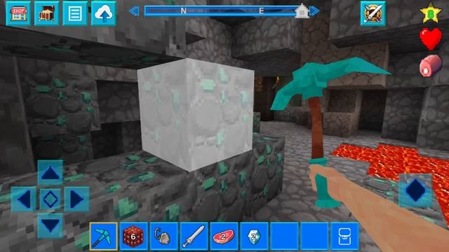 RealmCraft Block Craft Game #TUTORIALS - MINING (Gameplay video) смотреть онлайн