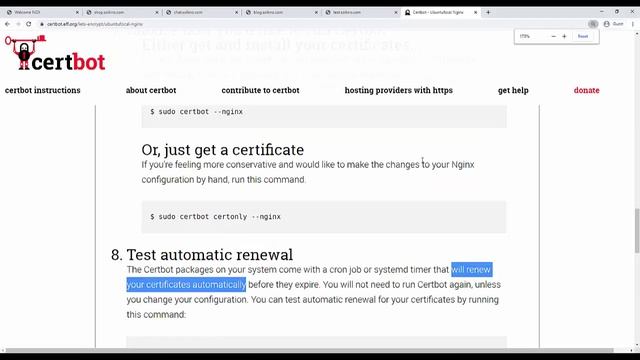 How to deploy SSL certificates on multiple subdomains - Certbot - EFF - Let's Encrypt смотреть онлайн