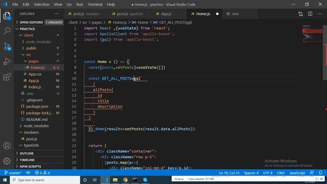 6. nodejs reactjs graphql apollo in hindi смотреть онлайн