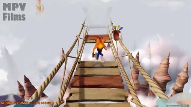 Гуфовский играет в Crash Bandicoot N. Sane Trilogy #2 (самые интересные моменты) смотреть онлайн