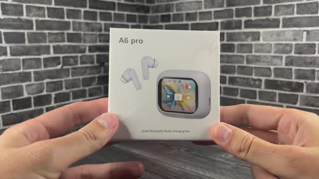 ОБЗОР БЕСПРОВОДНЫХ НАУШНИКОВ LK A6 PRO С ДИСПЛЕЕМ