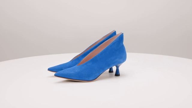 Туфли с разрезом LES AMARANTI (220 голубой) смотреть онлайн