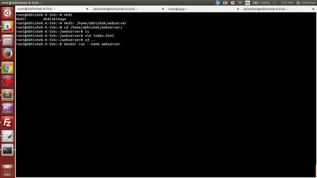 How to create Apache docker container in linux. смотреть онлайн