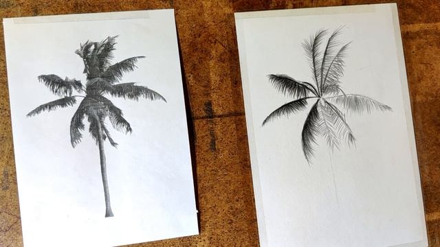 УРОК 2 - КАК ЛЕГКО НАРИСОВАТЬ ПАЛЬМУ | Нарисовать пальму поэтапно | детальный разбор! смотреть онлайн