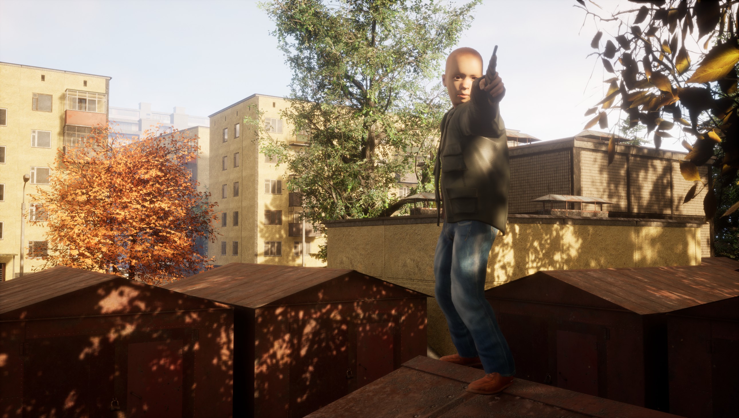 ВЕРНУЛИСЬ В ДЕТСТВО! (СИМУЛЯТОР ПРЫГАНИЯ ПО ГАРАЖАМ) смотреть онлайн