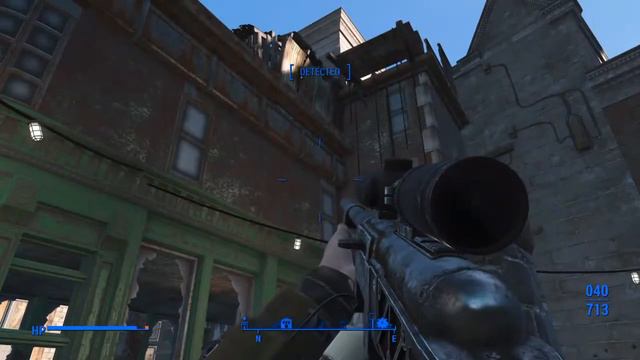 Fallout 4: Bullet WitcH SNiPER Build # 202/into TRINITY TOWER смотреть онлайн