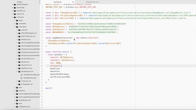 Uniswap V3 Multicall with SwapRouter | Multiple Swaps in 1 Transaction | Multicall, V3, SwapRouter смотреть онлайн