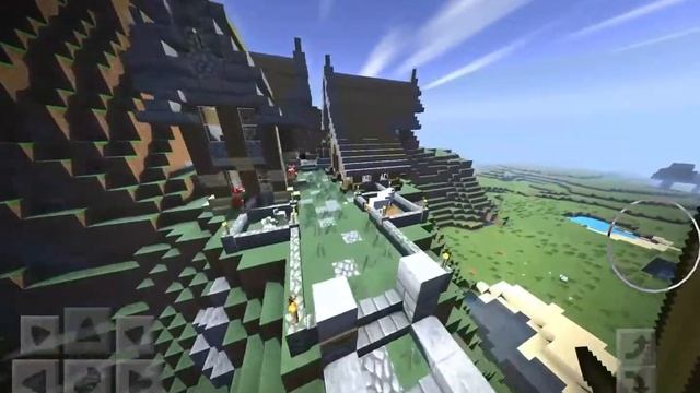 Minecraft PE The Last Kingdom Castles map pre-view смотреть онлайн