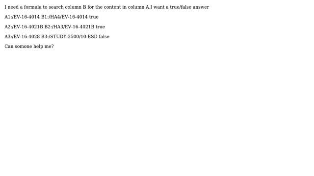 Excel 2010 Formula? Search column B for the content in column A (2 Solutions!!) смотреть онлайн