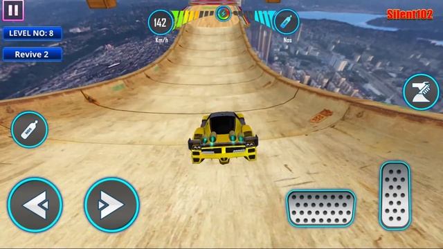 Jet Car Ramp Stunt Games – Mega Ramp GT Car Stunts #2 - Android Gameplay смотреть онлайн