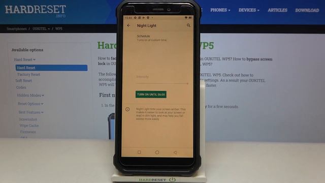 How to Enable Eye Comfort Mode in OUKITEL WP5 – Find Night Light Options смотреть онлайн
