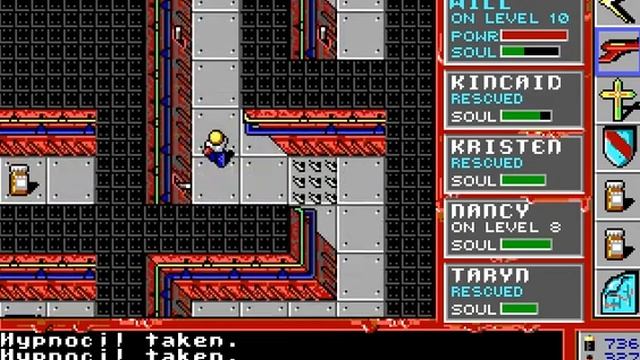 A Nightmare on Elm Street (1989) PC gameplay - level 10 (final level) смотреть онлайн