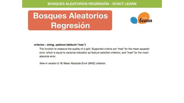 BOSQUES ALEATORIOS REGRESIÓN - SCIKIT LEARN | #29 Curso Machine Learning con Python смотреть онлайн
