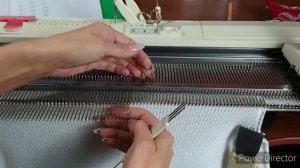 Джемпер реглан на вязальной машине