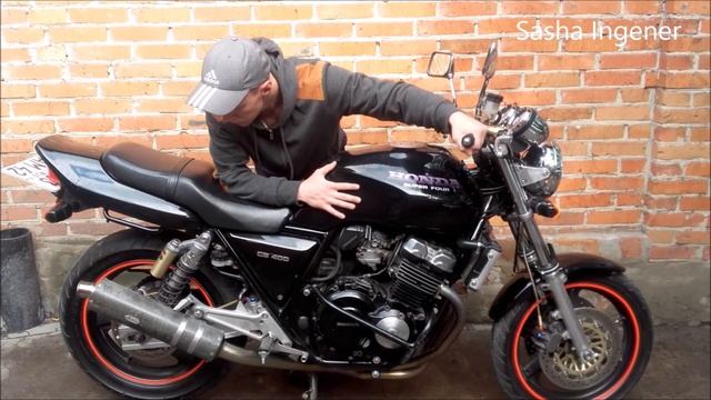 Honda CB400SF - Выхлоп (Урчание Сибишечки) смотреть онлайн