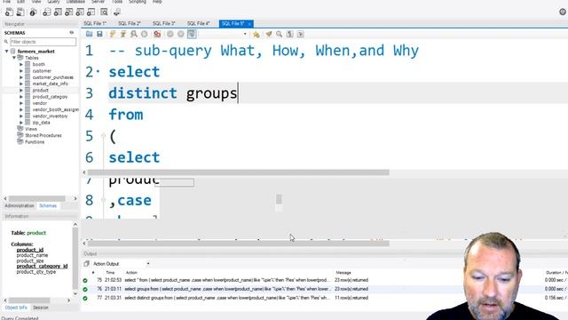 Python Basics Tutorial Our SQL Journey Pt 13 What How When and Why Do I Need A SQL Subquery смотреть онлайн