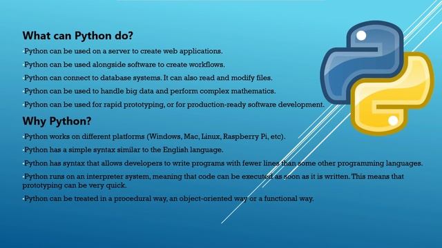 What is Python??|| Why we use it??|| #1 смотреть онлайн