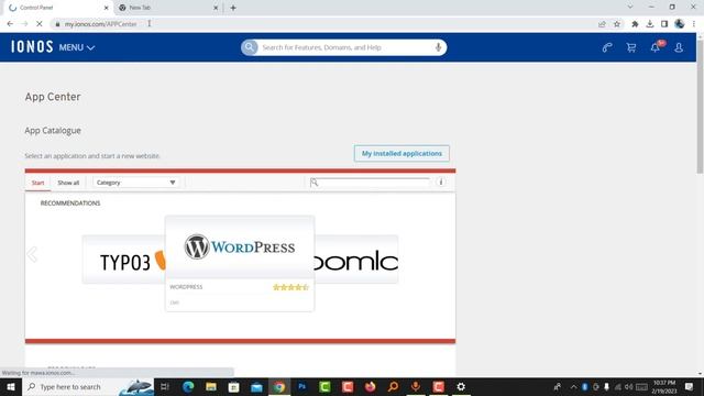 IONOS WordPress tutorial:How to one-click install WordPress on IONOS for beginners смотреть онлайн