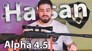 Hatsan Alpha 4.5 мм (3 Дж) видео обзор