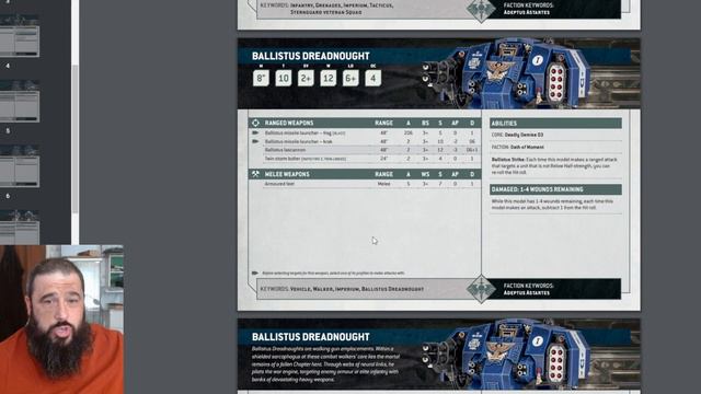 SPACE MARINE Leviathan Box Datasheets | Warhammer 40K 10th Edition смотреть онлайн